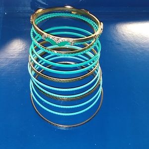 Mustaches Bundle Bangles